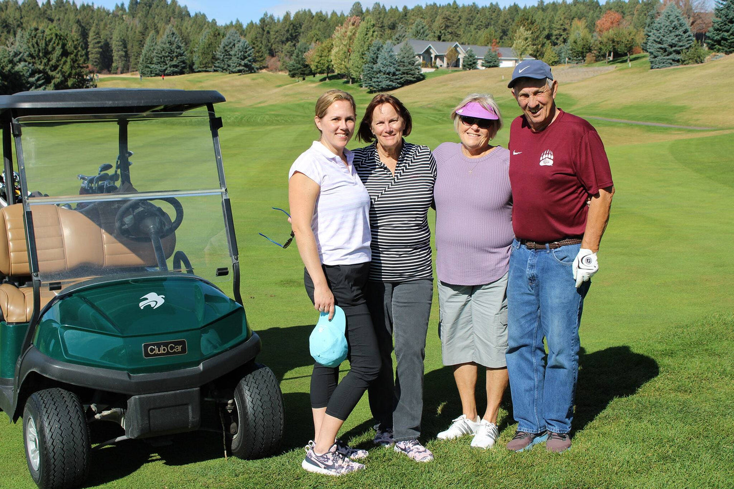 The first FLBC golf tournament in 2021 at Eagle Bend Golf Course, Bigfork MT