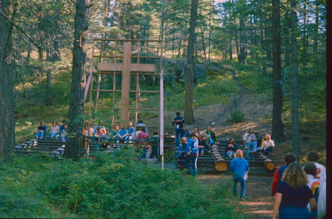 Gathering for morning chapel