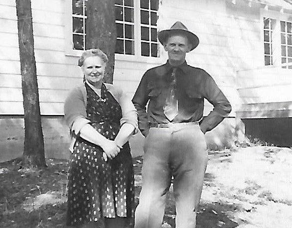 Camp managers, Gena and Melvin Fladstol, were the first year-around staff.